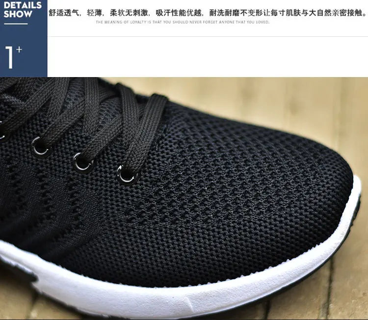 Sports men's shoes Lace-up thick sole casual breathable fashion shoes