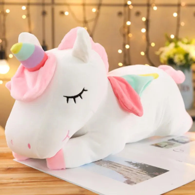 Kawaii Horse Plush 25/50cm Soft Stuffed Huggable Dolls