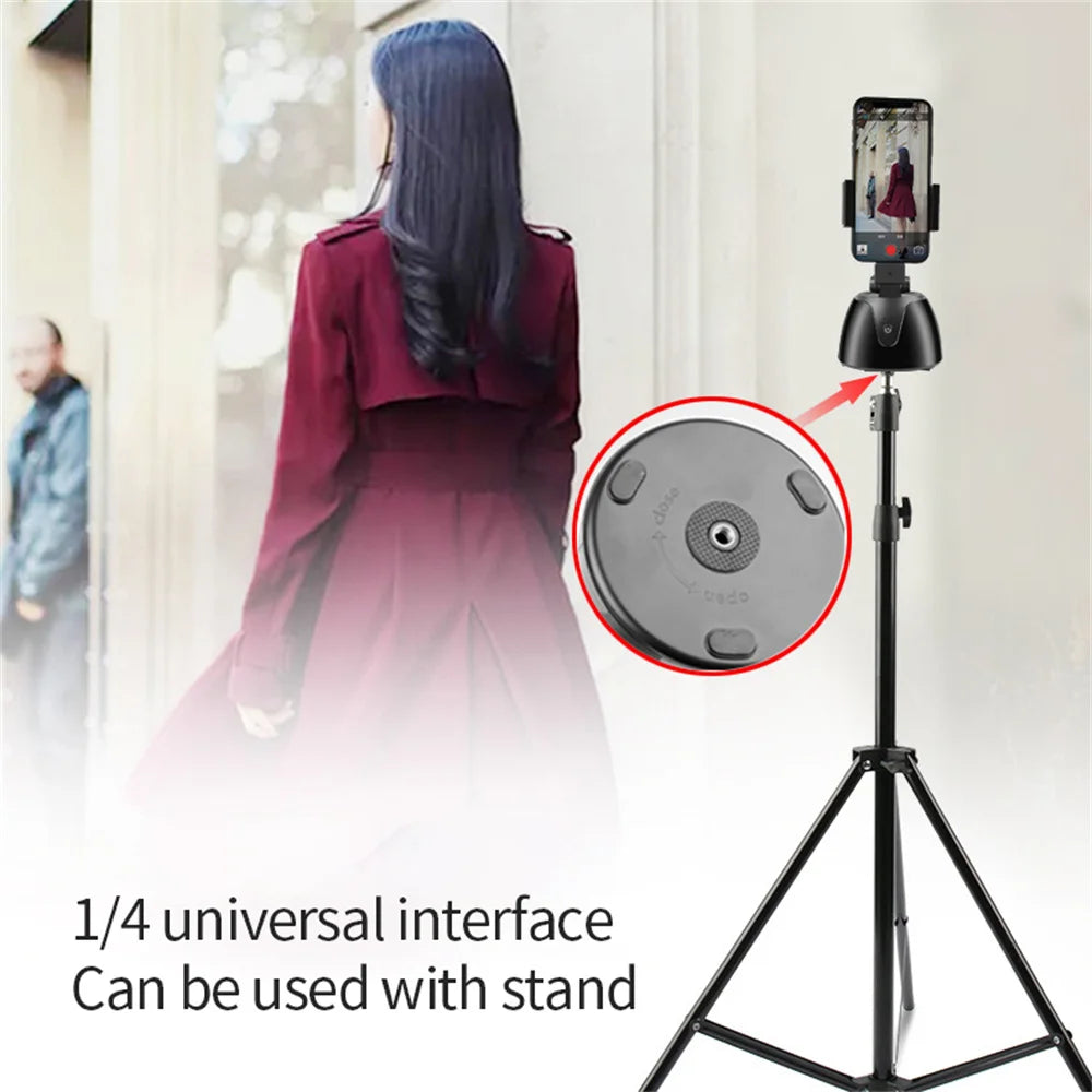 Auto Face Tracking Camera Gimbal Stabilizer Smart Shooting Holder 360 Rotation Tripod Selfie Stick For Live