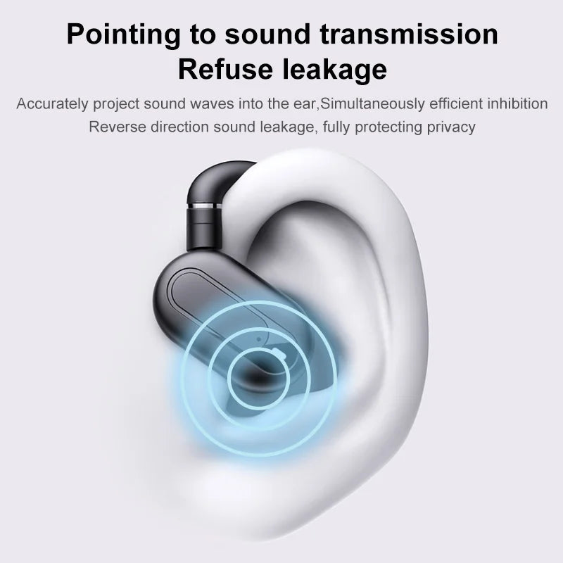 For shokz open ear run Bone Conduction Bluetooth Headphones Wireless Sports soft bass Fitness Cycling headsets working earphones