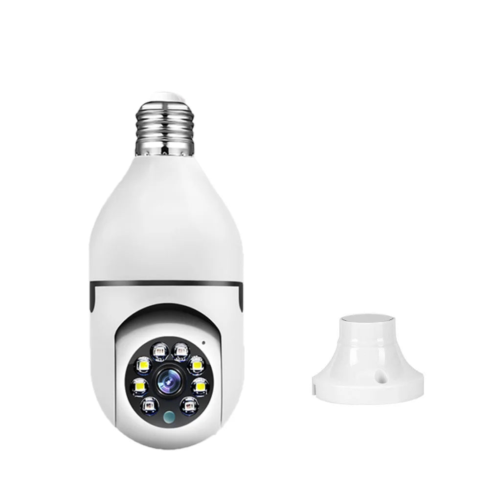 5G Wifi 1080P IP Camera Wireless Smart Home Night Vision Bulb Surveillance Camera E27 Auto Tracking Video Security Baby monitor