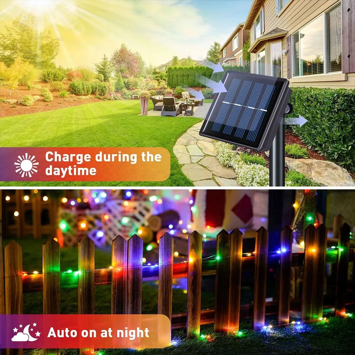 Solar LED Light 7M/22M/32M Outdoor Garden Waterproof Fairy Garland String Lights Christmas Holiday Party Decoration Solar Lights