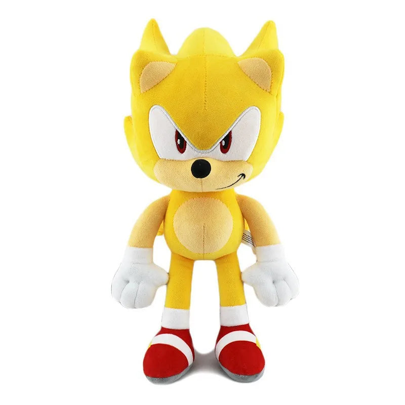 30CM High quality Sonic Plush Toy The Hedgehog Sonic Knuckles Tails