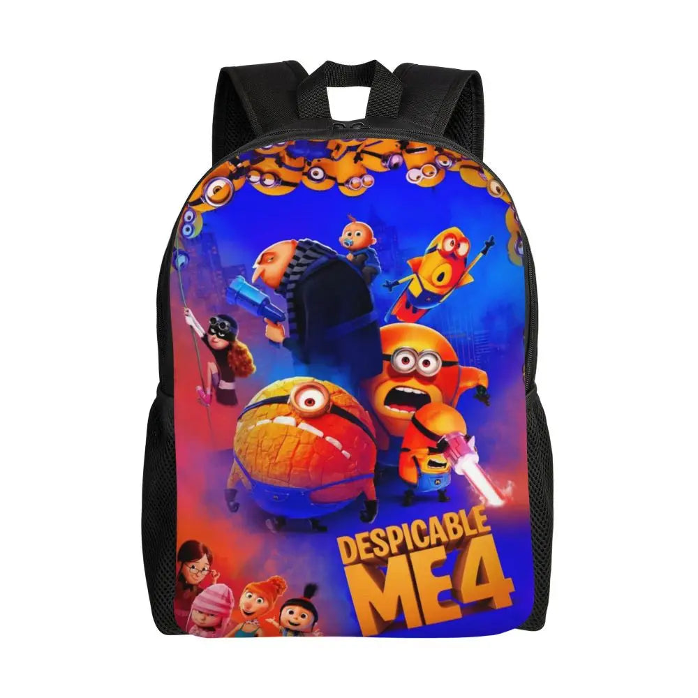 Despicable Me 4 Movie School Backpack