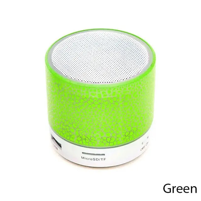 Mini Speaker Wireless Speaker Colorful LED TF Card USB Subwoofer Portable MP3 Music Sound Column For PC Phone