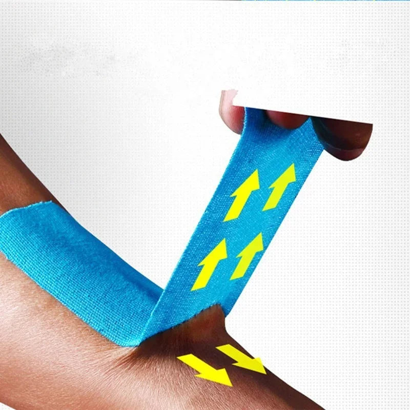 5M Kinesiology Tape Athletic Tape Sport Recovery Tape Strapping Gym Fitness Tennis Running Knee Muscle Protector Scissor