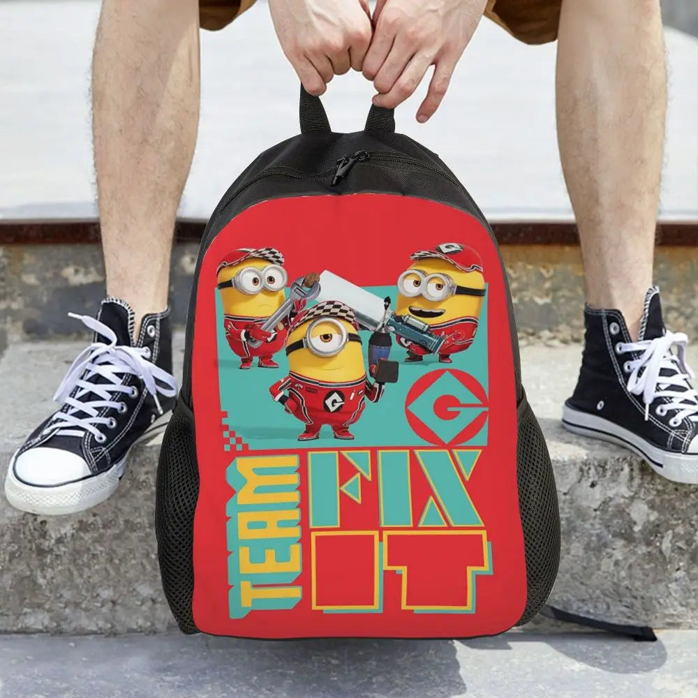 Despicable Me 4 Movie School Backpack