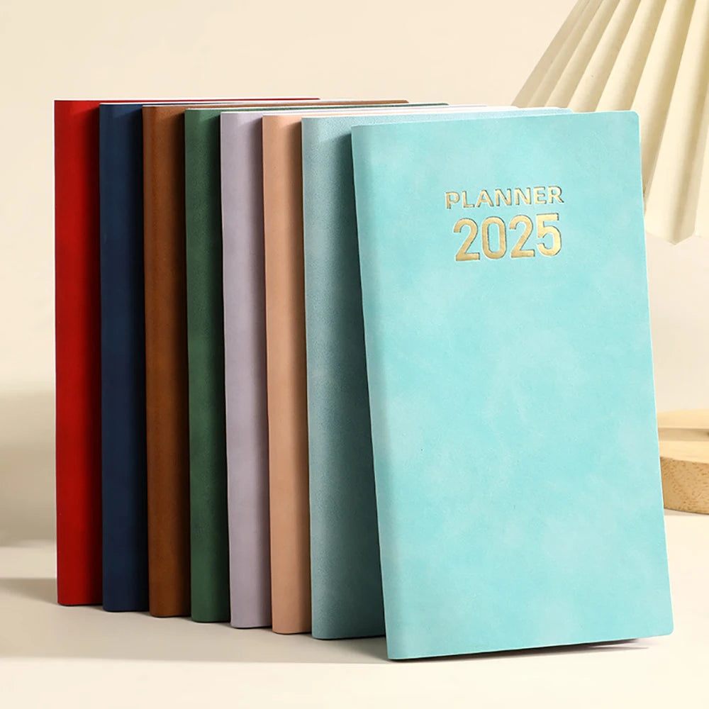 2025 A6 Notebook Notepad Daily Weekly Agenda Planner Notebooks Stationery