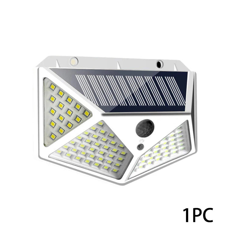 2/4/8/10PCS Solar Light Outdoor LED Wall Lamp PIR Motion Sensor Lamp Waterproof LED Lights For Garden Street Decoration