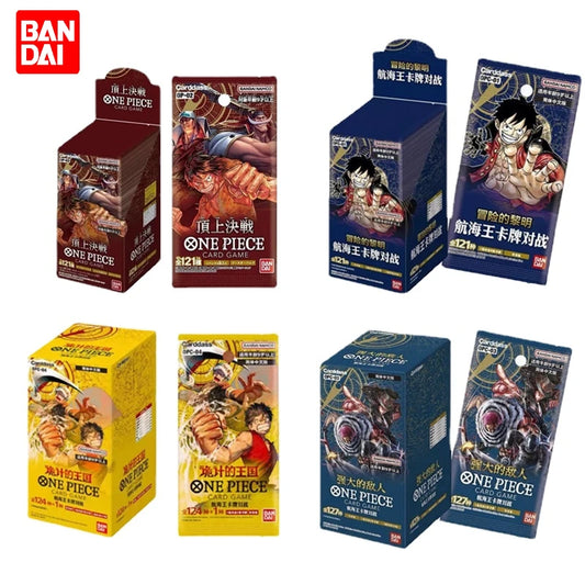 One Piece Cards Game Trading Booster Box Rare Cards Anime Japanese Opcg-01 02 03 04 TCG Collector Gift