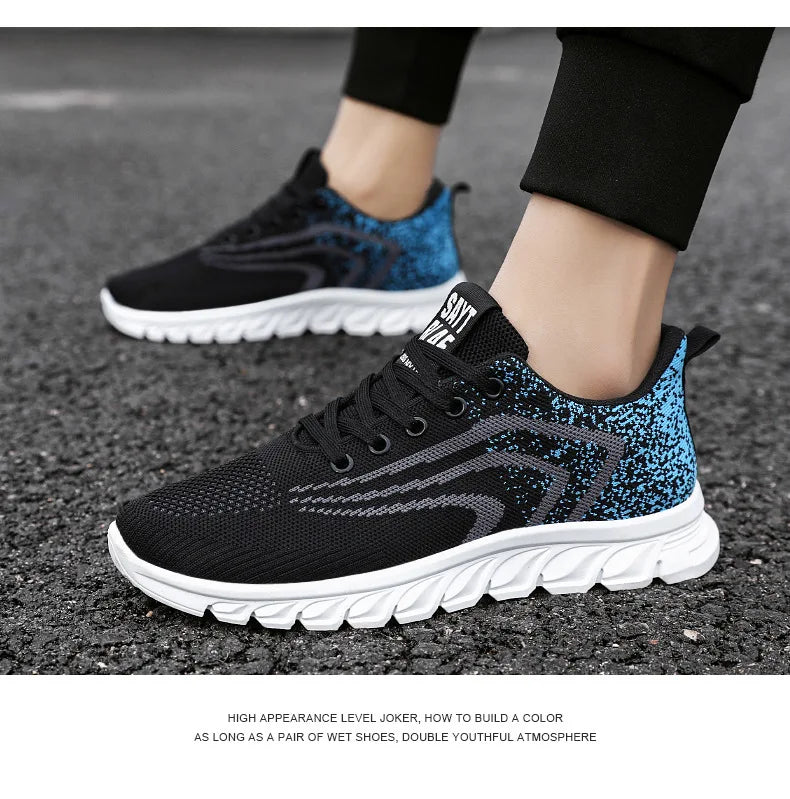 Men's running shoes Breathable Korean version of the trend casual shoes