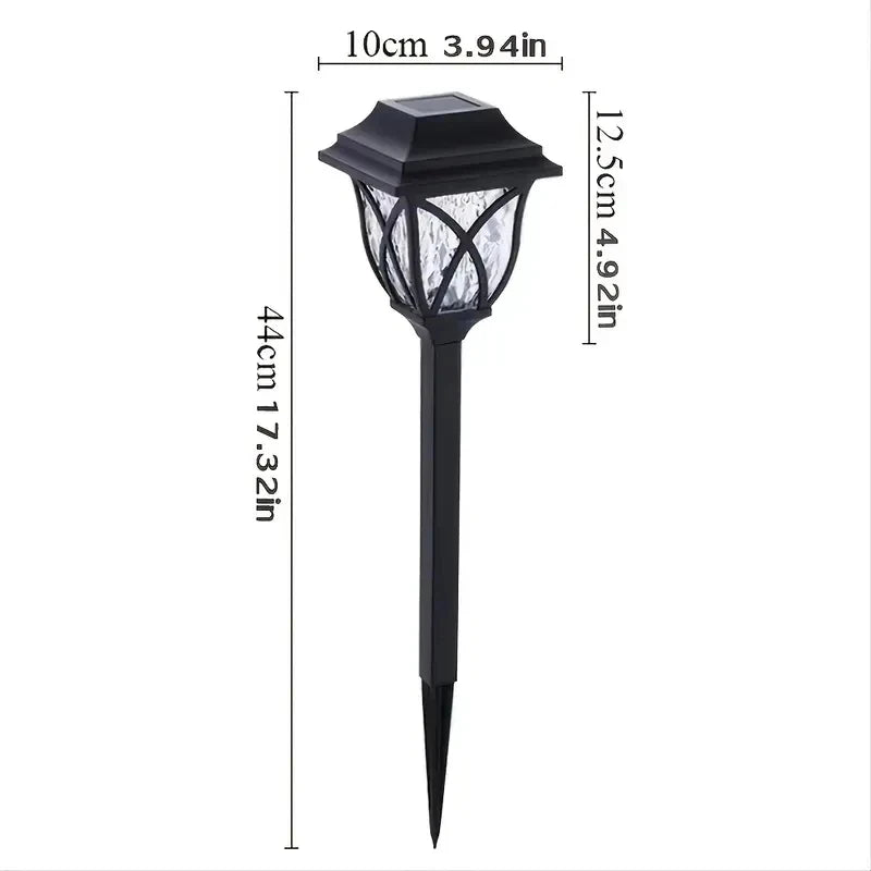 Solar garden lights outdoor home decoration yard garden lawn waterproof lawn lamp arrangement ground plug light shadow light