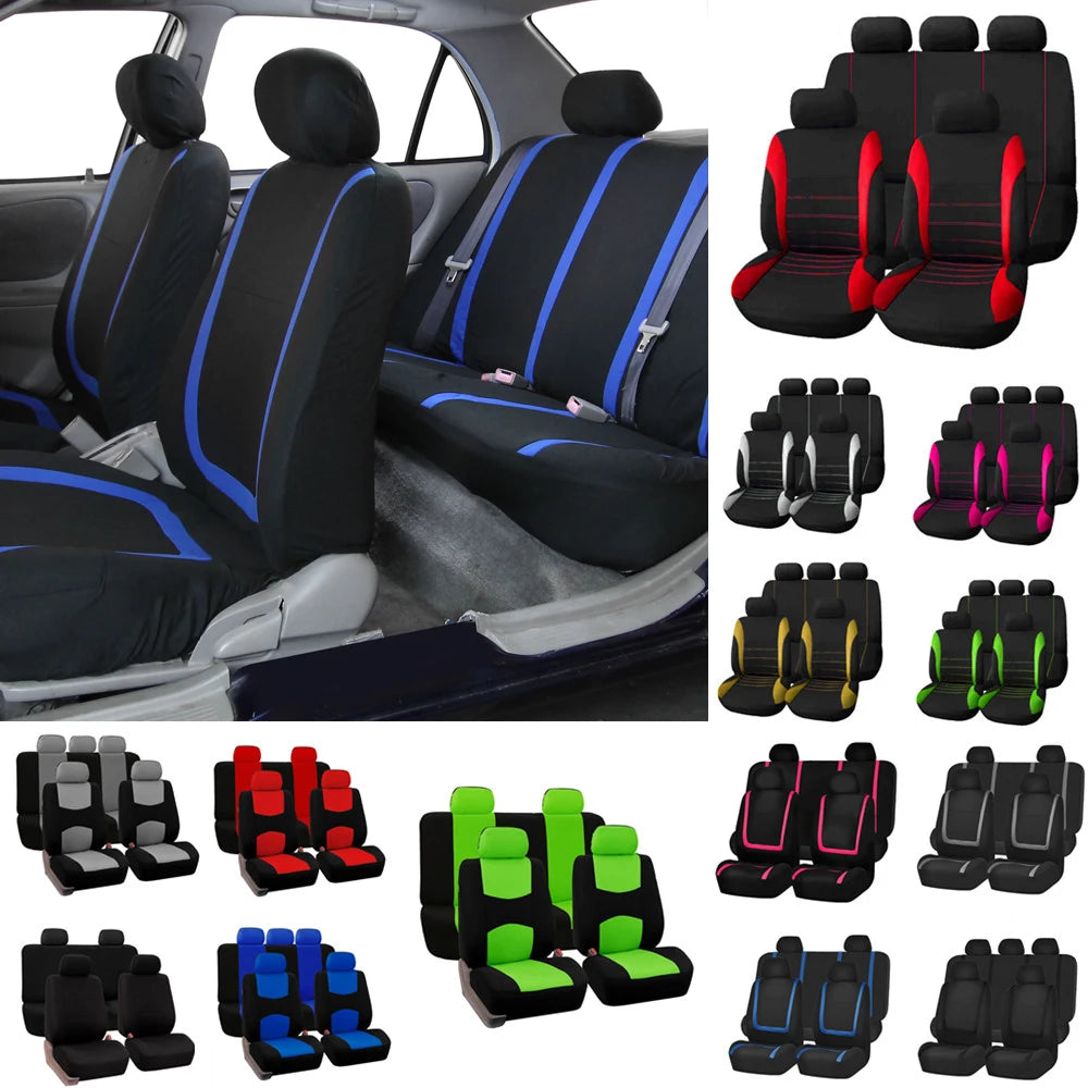 2/5Seats Car Seat Covers For Seat Ateca Arona ibiza Leon Toledo Leon ST CUPRA Auto Seat Covers Auto Accessories  Car Accessories