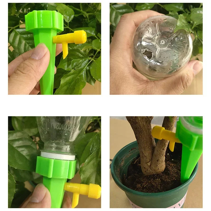 Watering System Plant Dripper Spike Kits Garden Self Watering Planter Insert Plant Watering Devices