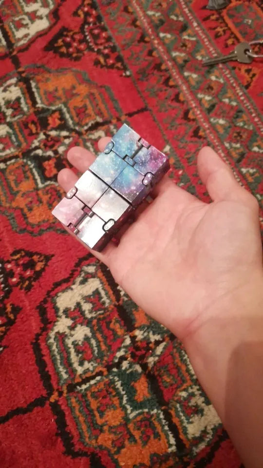 Anti stress child EDC Hand For Autism ADHD Anxiety Relief Focus Infinity Cube Strings Adults Children Sensory