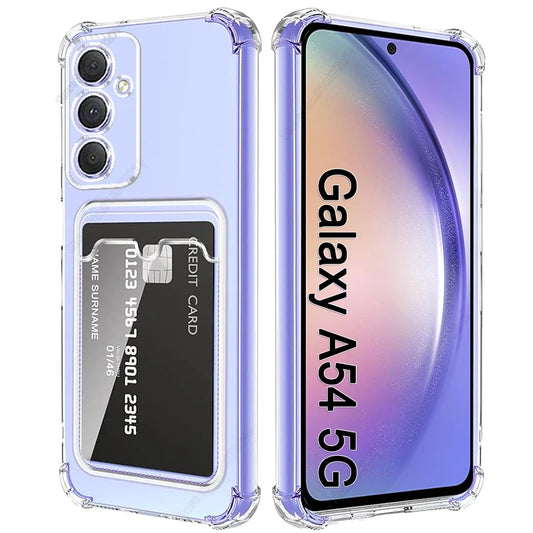 Samsung Galaxy A54 A55 5G Case For Samsung Galaxy Card Slot Holder Back Cover