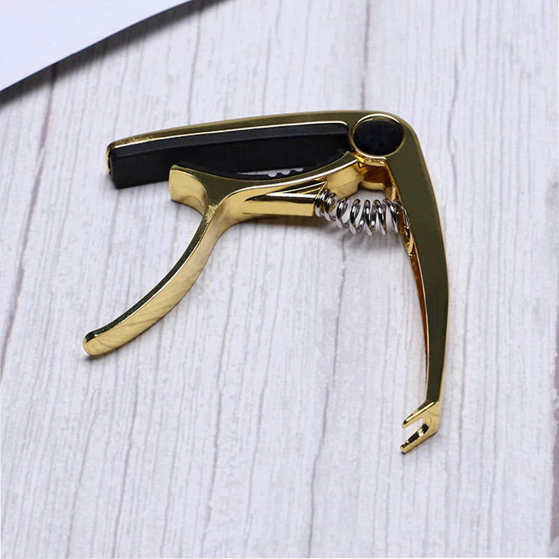 Zinc Alloy Guitar Capo Classic Electric Guitar Tuner Musical Instrument Accessories Ukulele Stud Capo