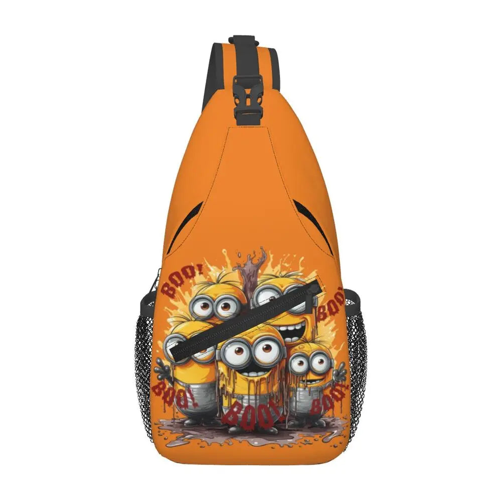 Minions Crossbody Chest Backpack Minion Shoulder Backpack