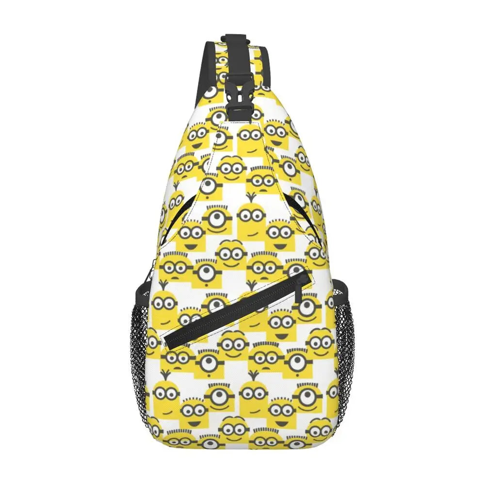 Minions Crossbody Chest Backpack Minion Shoulder Backpack