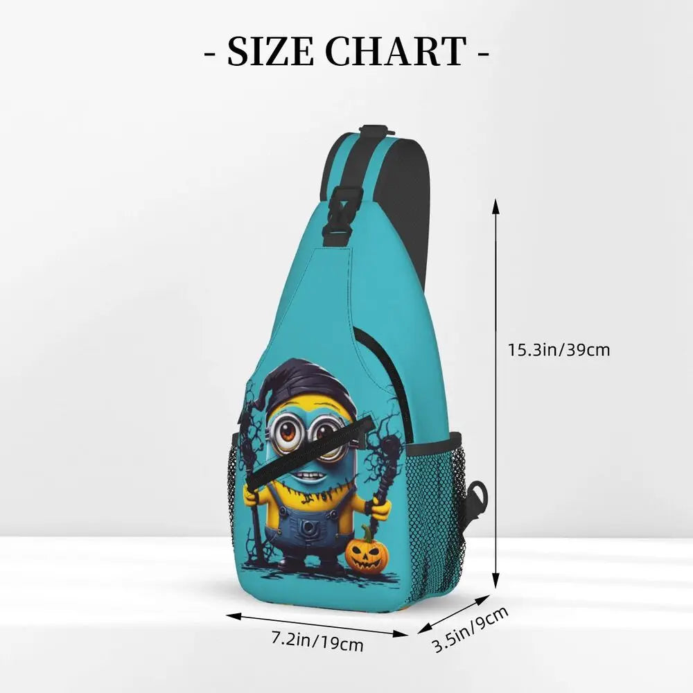 Minions Crossbody Chest Backpack Minion Shoulder Backpack