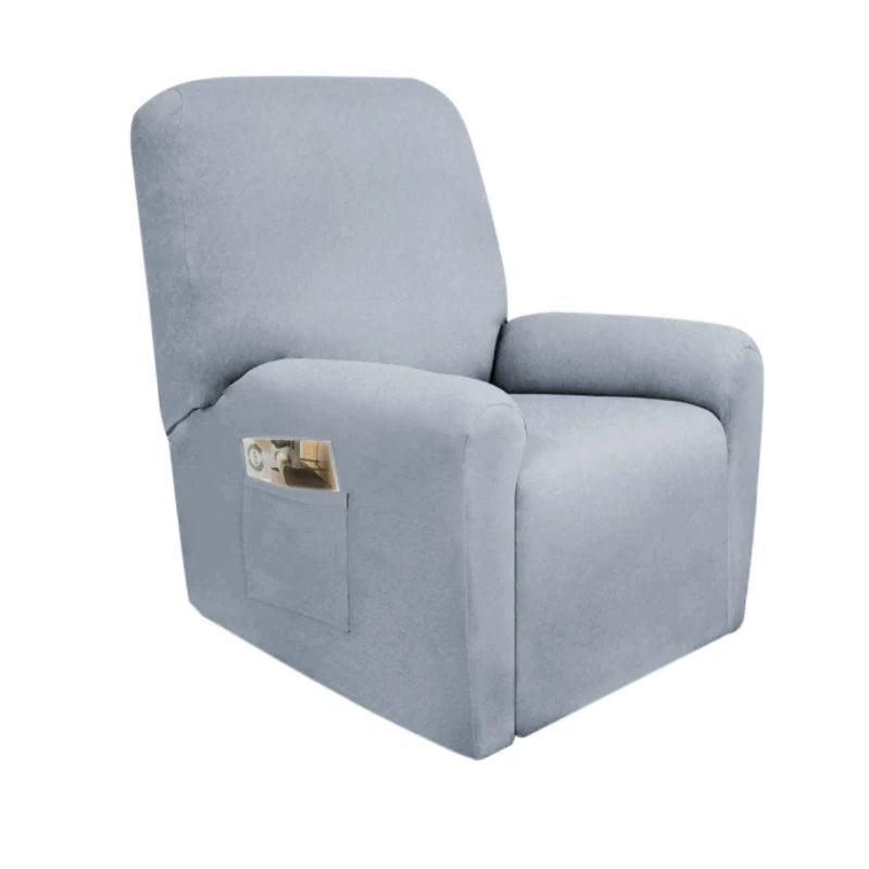 Single Seat Recliner Sofa Cover for Living Room Elastic Reclining Chair Cover Protection Lazy Boy Relax Armchair Cover