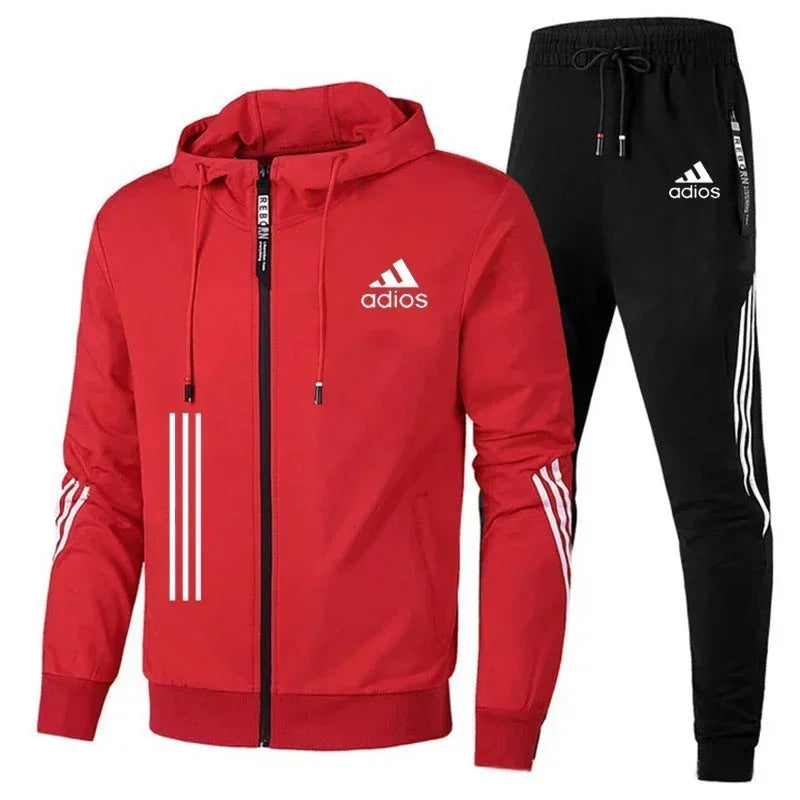 Men's clothing Hoodie & pants 2 sets of leisure fitness breathable fashion high quality jogging suit