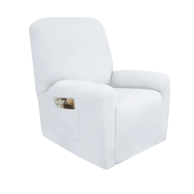 Single Seat Recliner Sofa Cover for Living Room Elastic Reclining Chair Cover Protection Lazy Boy Relax Armchair Cover