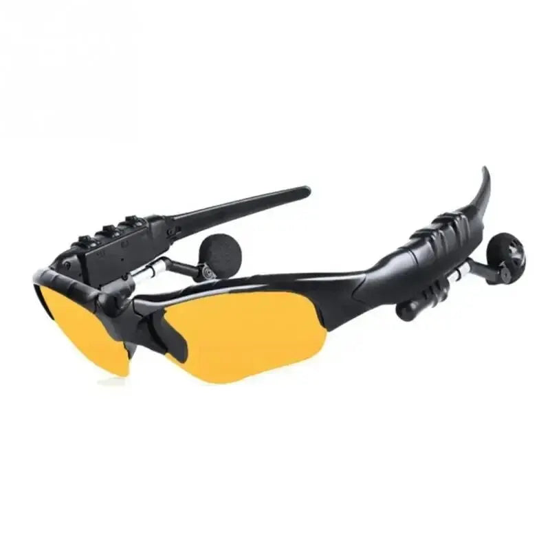 Sunglasses Wireless Headset with Mic Glasses Sunglasses for Driving Cycling Sports Noise Reduction Headphones