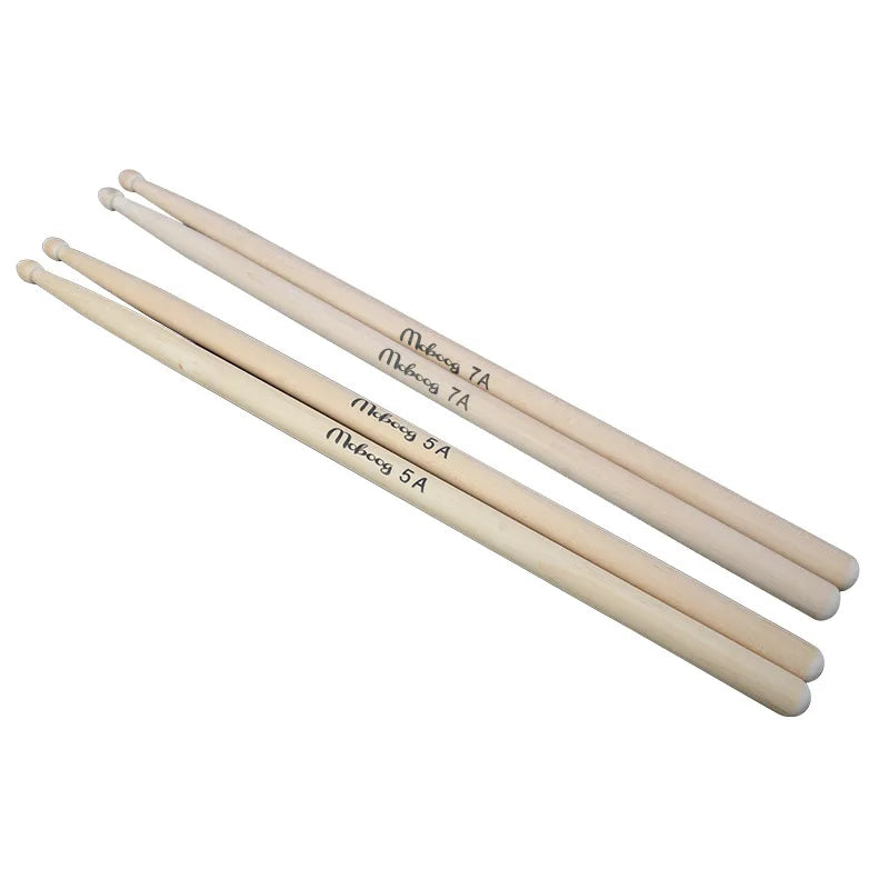 1 Pair Professional Drum Sticks High Quality Wood Drumsticks 5A/7A Musical Instruments Drum Sticks