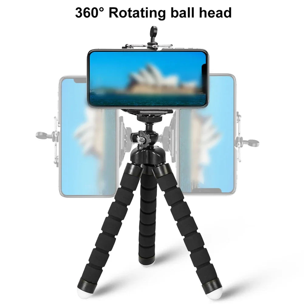 Tripod For Phone Mobile Camera Holder Clip Smartphone Monopod Tripe Stand Octopus Mini Tripod Stativ For Photography