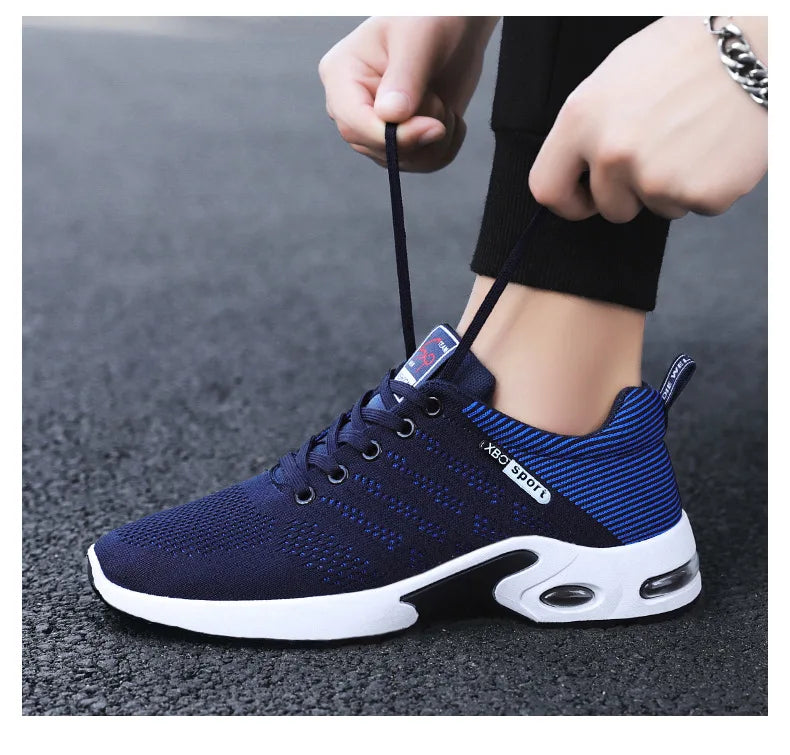 Running Shoes Breathable Shoes for Men Cushion Men Sneakers Lightweight Mesh Anti-slip Tennis Men Shoes