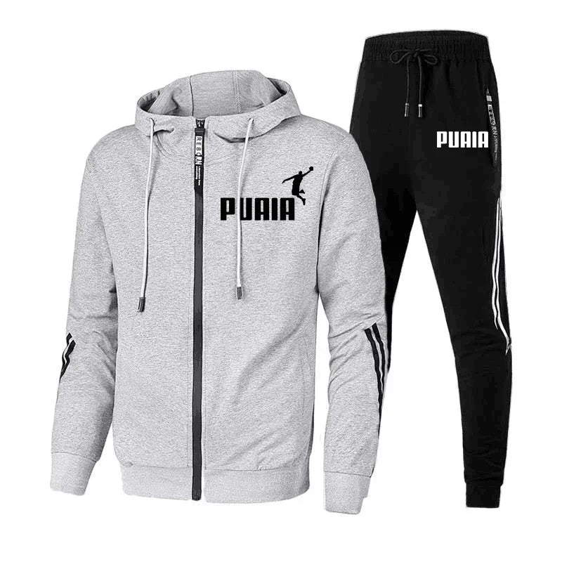 Men's Jogging Suit, Sweater, Hoodie, Jacket, Sports Pants, Men's Clothing, 2-Piece Set