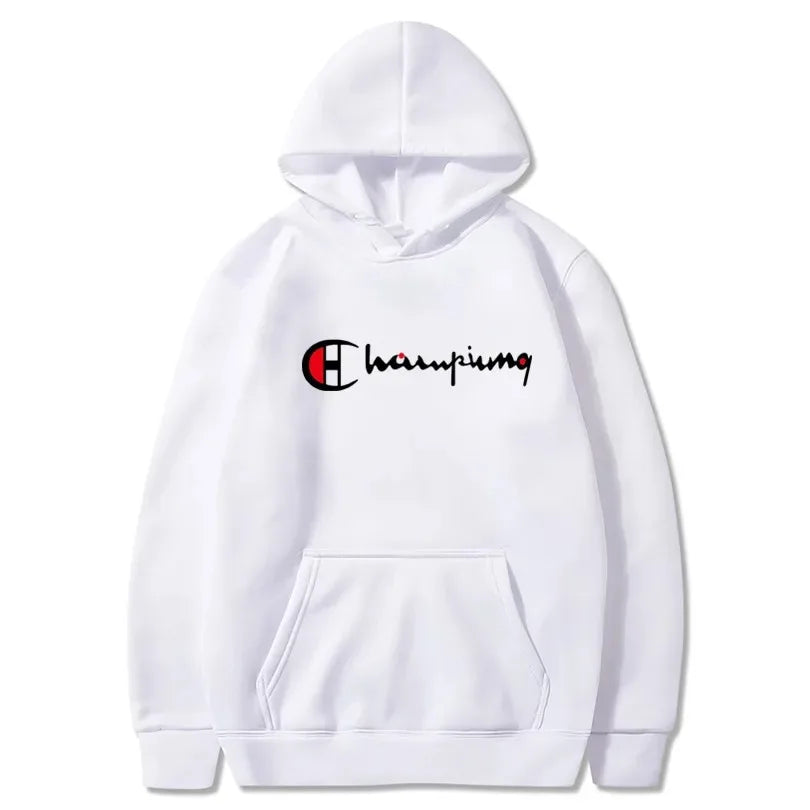 Men's and women's hooded sweatshirts, branded printed wool sweaters, hip-hop streetwear, autumn and winter fashion, novelty