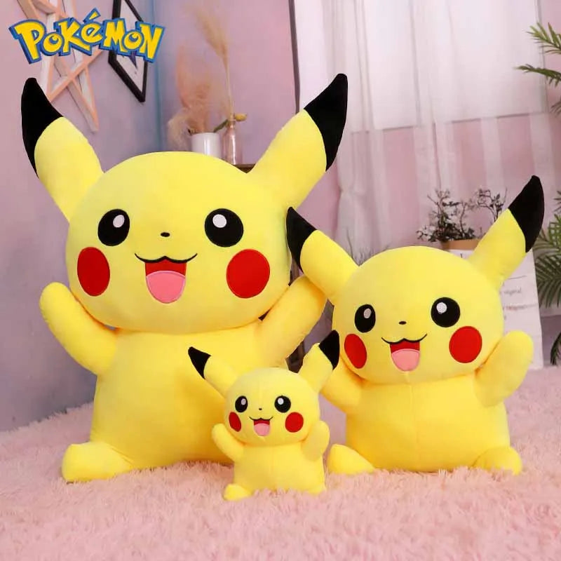 Pokemon Kawaii Pikachu Pillow Super Soft Large Size Plush Toy Sleeping Doll Pillow Sleeping Girl Birthday Gift Toy For Children