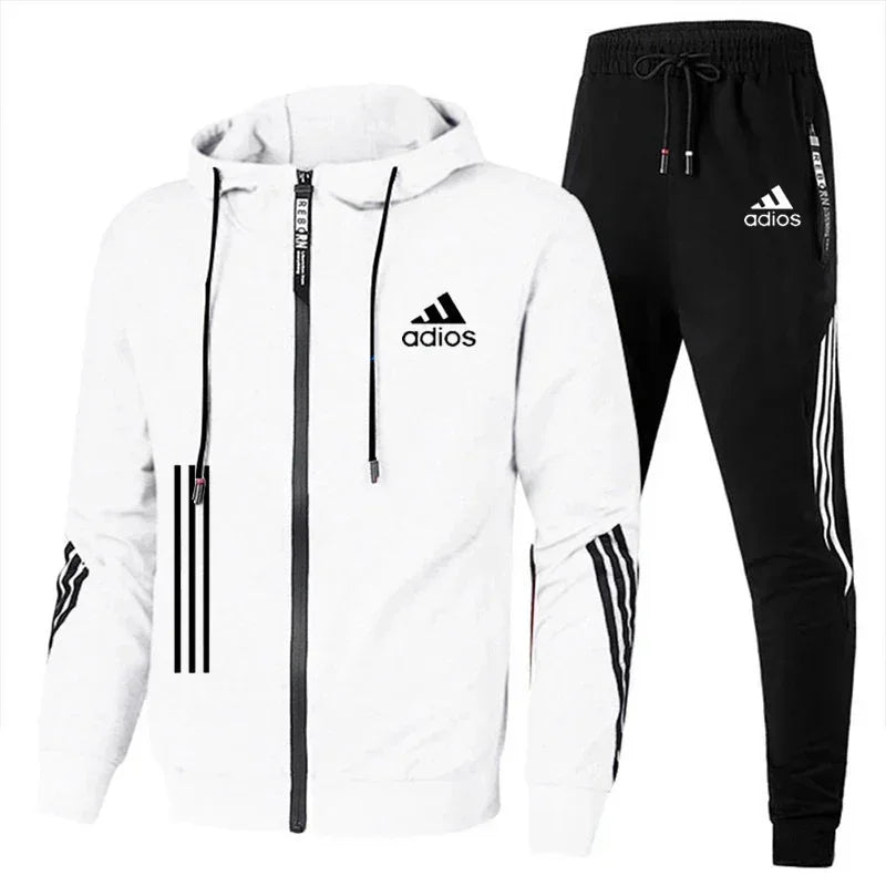 Men's clothing Hoodie & pants 2 sets of leisure fitness breathable fashion high quality jogging suit