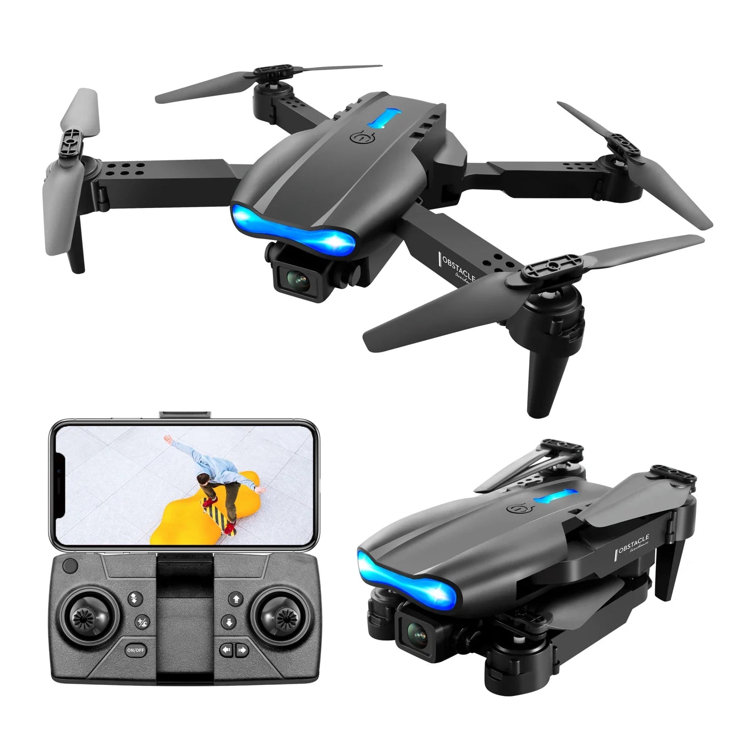 Xiaomi Mijia E99 Pro Drone HD 8k Dual-Camera High Hold Mode Foldable RC WIFI Aerial Photography Quadcopter for Adult Child Toys