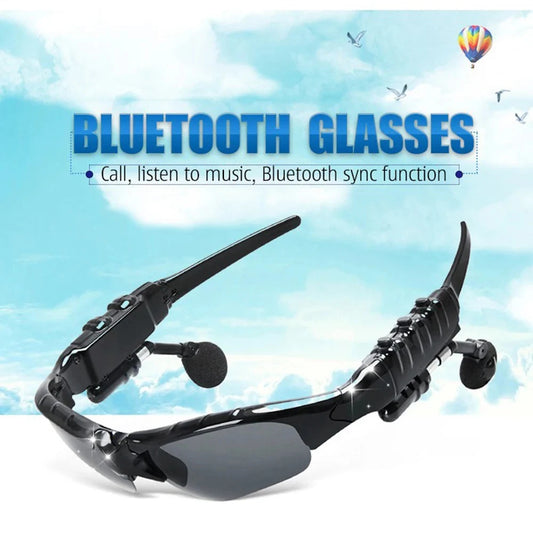 Sunglasses Wireless Headset with Mic Glasses Sunglasses for Driving Cycling Sports Noise Reduction Headphones