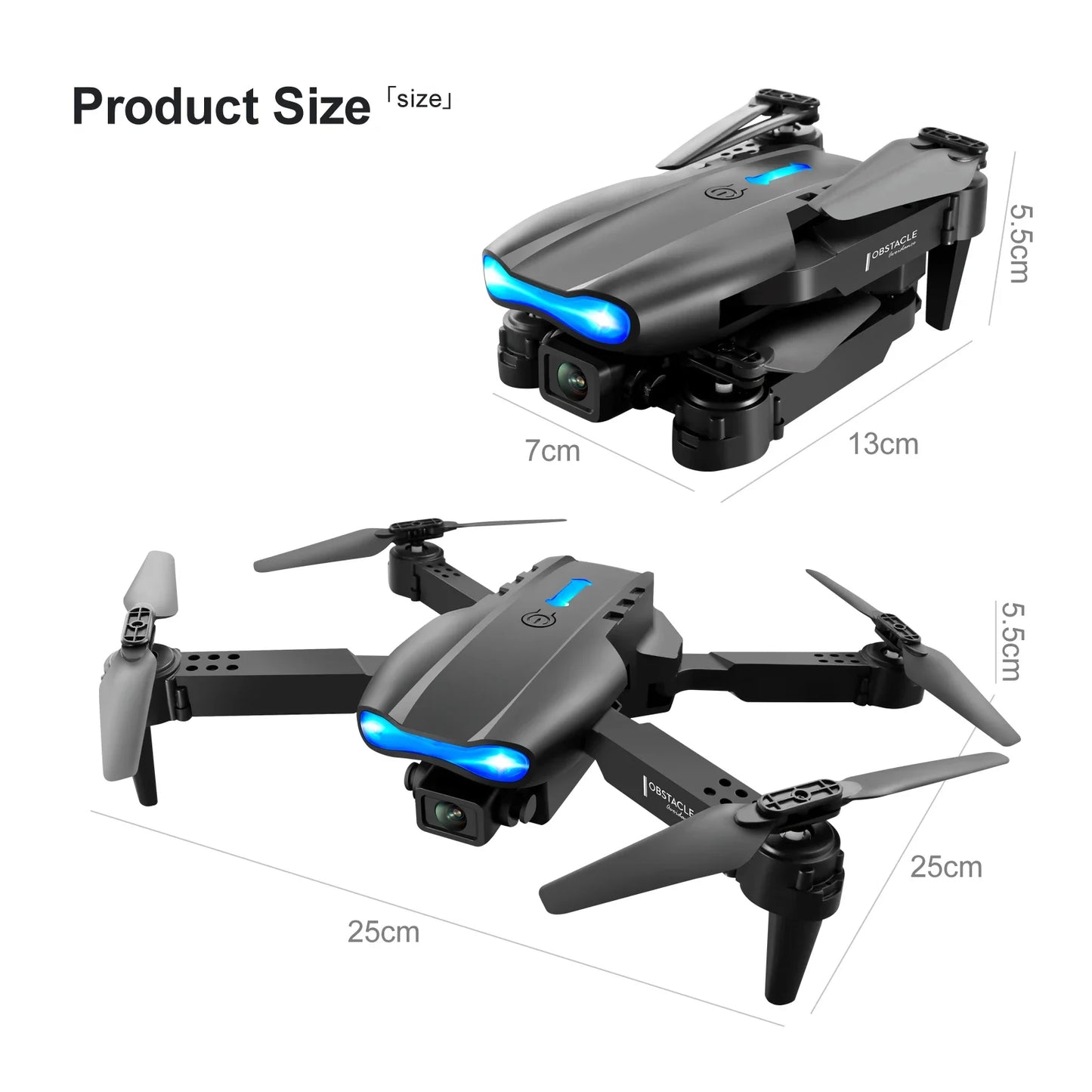 Xiaomi Mijia E99 Pro Drone HD 8k Dual-Camera High Hold Mode Foldable RC WIFI Aerial Photography Quadcopter for Adult Child Toys