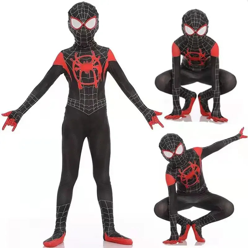 Spiderman's Costume Bodysuit For Kids and Adult Spandex