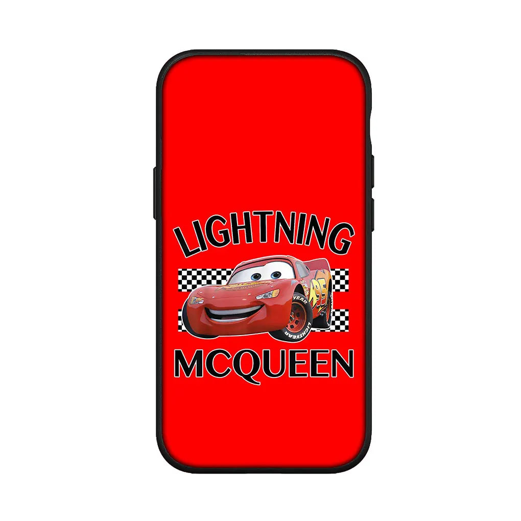 iPhone Cover Case Cars 95 Lightning McQueen Soft Casing for iPhone 16 15 14 Plus 13 12 Mini 11 Pro Max XS X XR