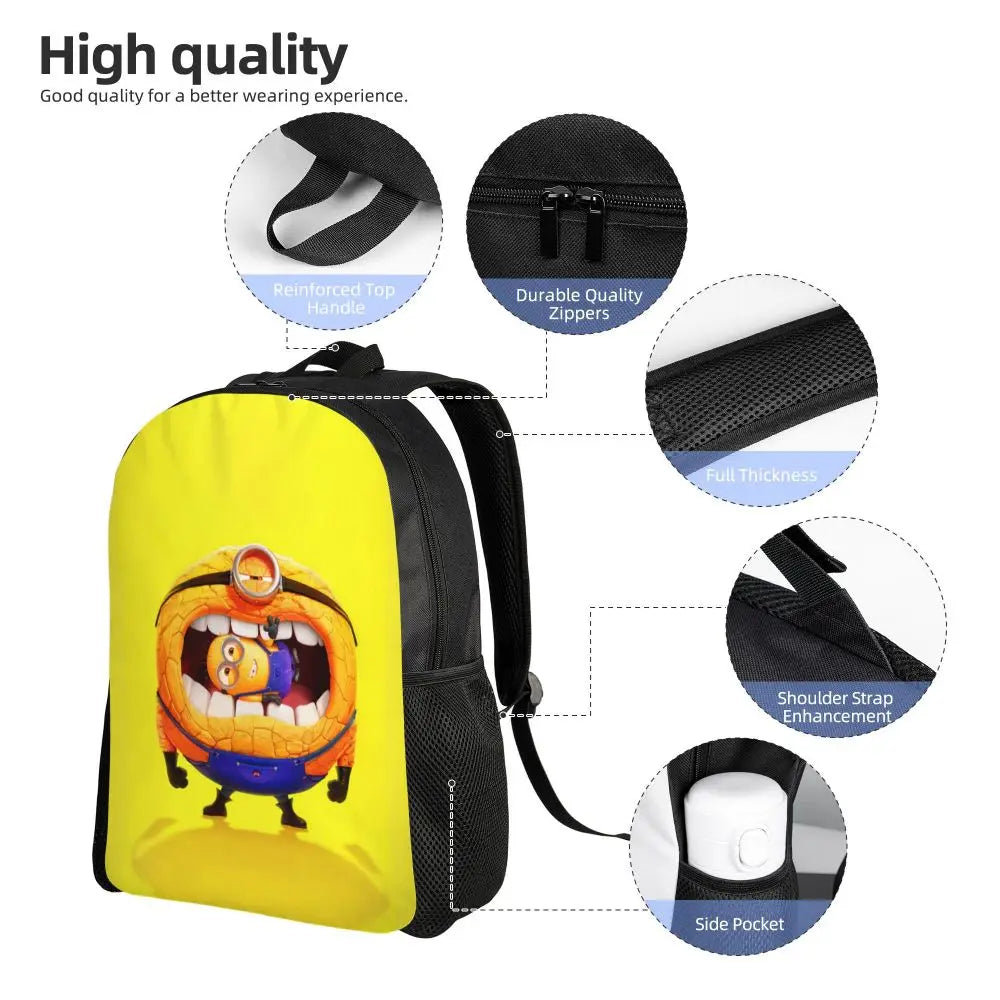 Despicable Me 4 Movie School Backpack