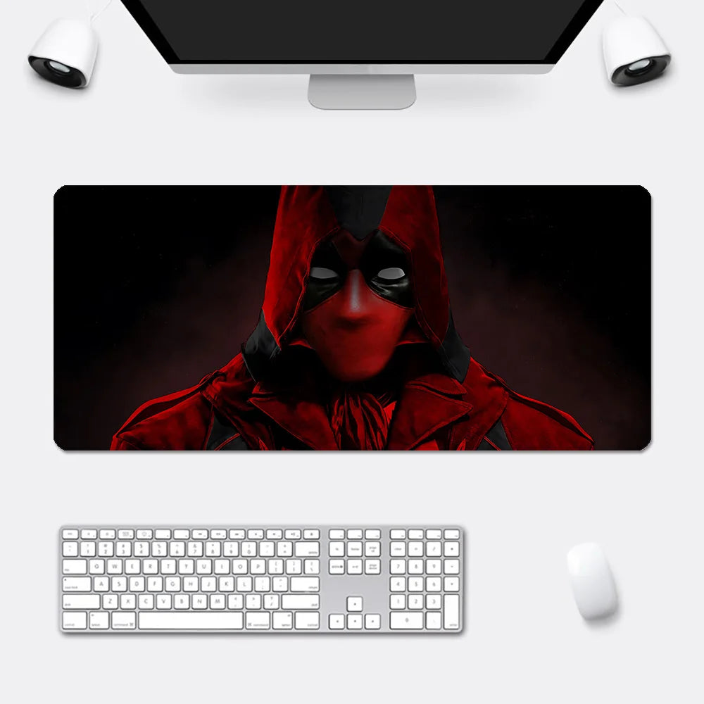 Super Hero Deadpools Mousepad HD Printing Computer Gamers Locking Edge Non-slip Mouse Pad XXL90x40cm Keyboard PC Desk Pad