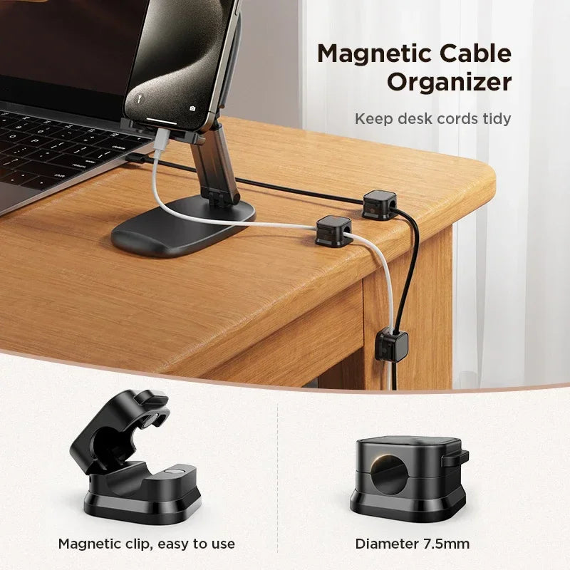 Adjustable Cord Holder Under Desk Cable Management Wire Keeper Cable Organizer Holder