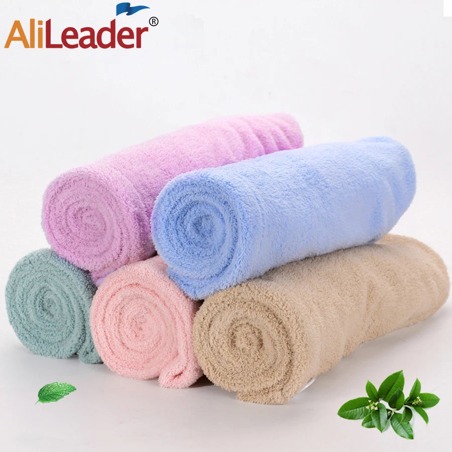 Quick-dry Hair Towel Women Hair Drying Hat Cap Hat Bath Hat Microfiber Solid Towel Cap Super Absorption Turban Hair Dry Cap