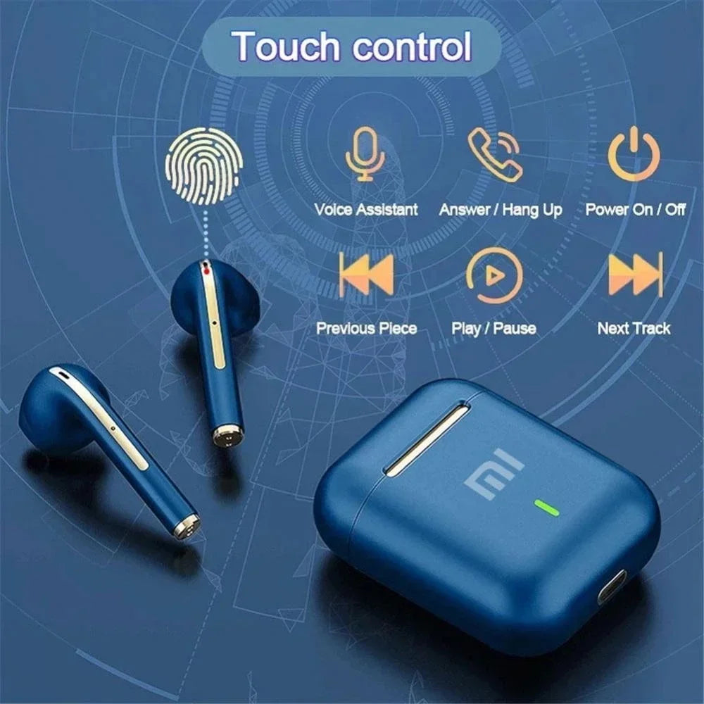 Xiaomi Wireless Earphone In-ear Stereo with Microphone Bluetooth Touch Waterproof Noise-cancelling Various Headphones