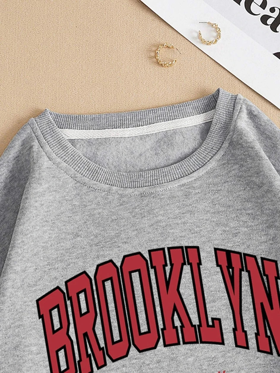 Brooklyn New Work Printed Hoodies Women Cotton Colorful Clothes  Basic Trend Hooded Tops Be Durable Harajuku Hoodie Womens