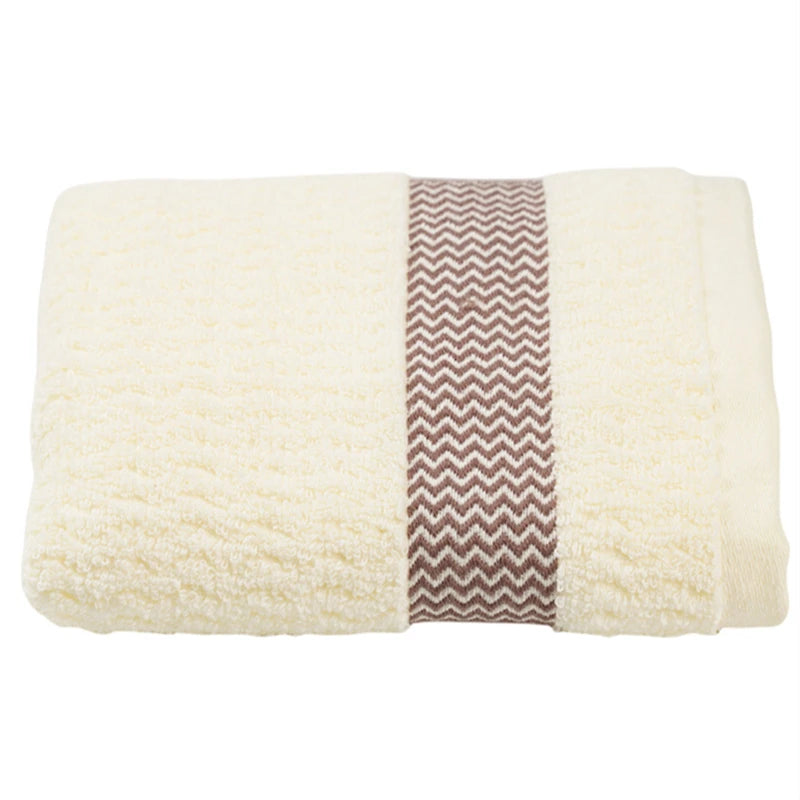 2 Towels Thickened Absorbent Towel Pure Cotton Quick Absorbent Soft Quick Dry Thickened Face Towel