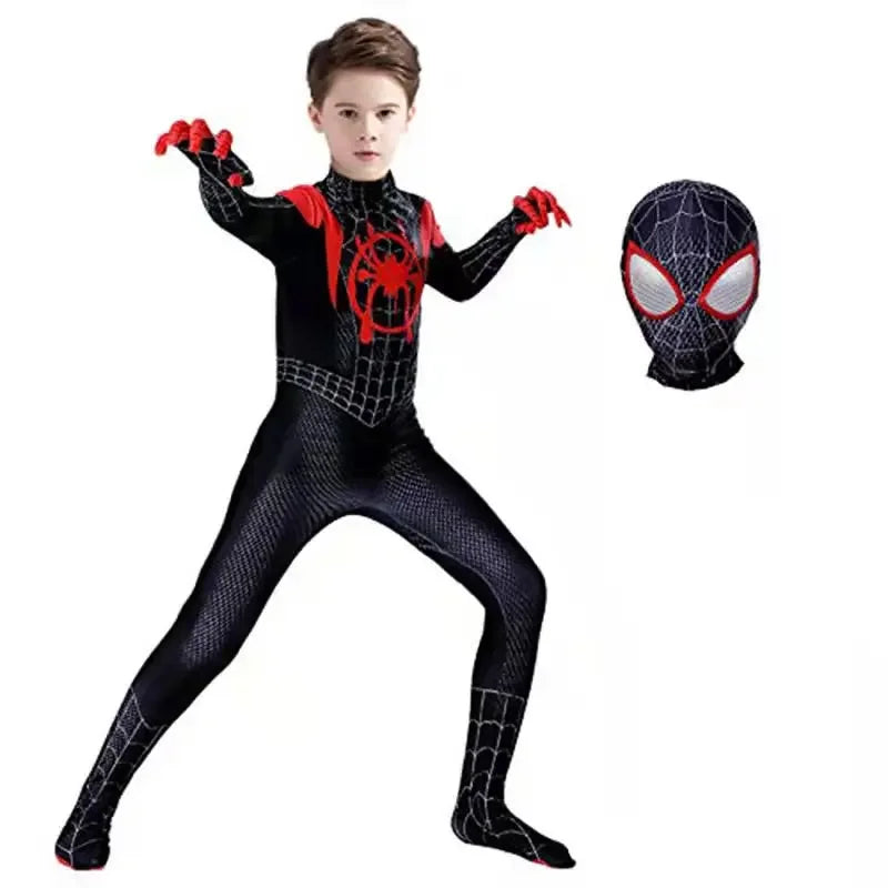 Spiderman's Costume Bodysuit For Kids and Adult Spandex