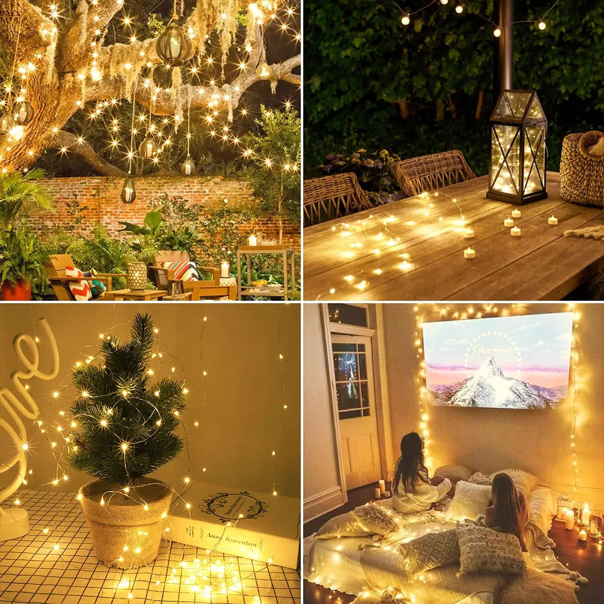 Solar LED Light 7M/22M/32M Outdoor Garden Waterproof Fairy Garland String Lights Christmas Holiday Party Decoration Solar Lights