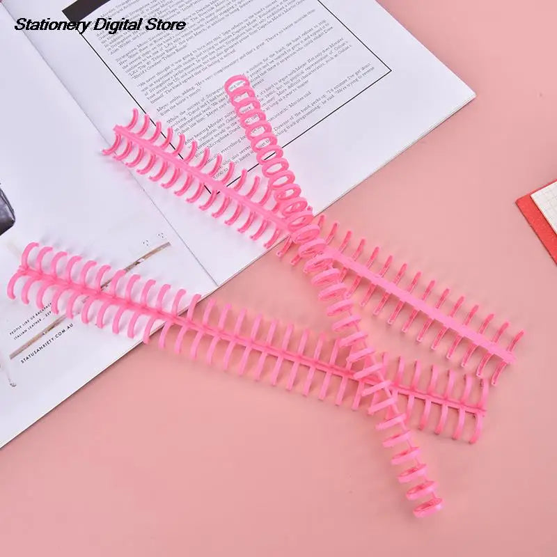 1/10Pcs 30 Holes Loose-leaf Paper Book Circles Ring Scrapbook Album Binder Spiral A4 Notebook Binding Clips